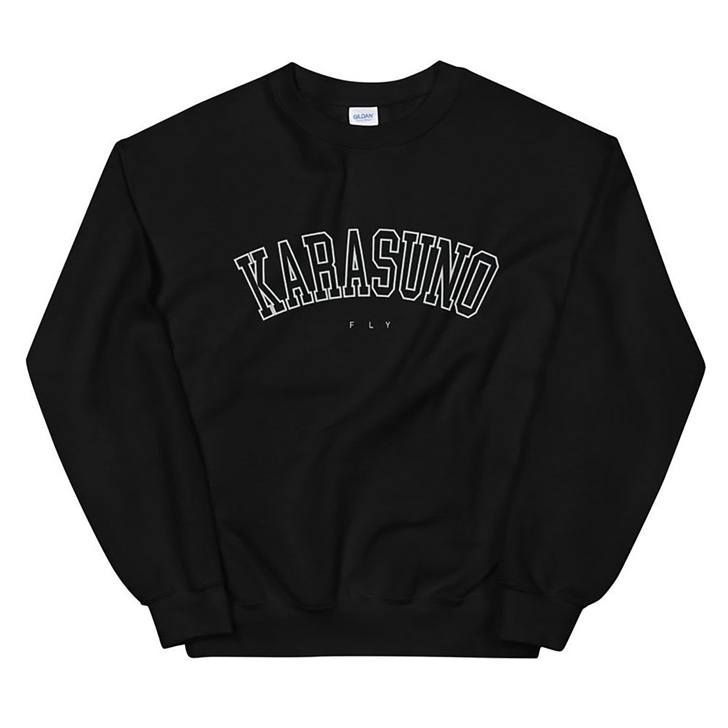 Haikyuu!! Karasuno Volleyball Embroidered Crewneck