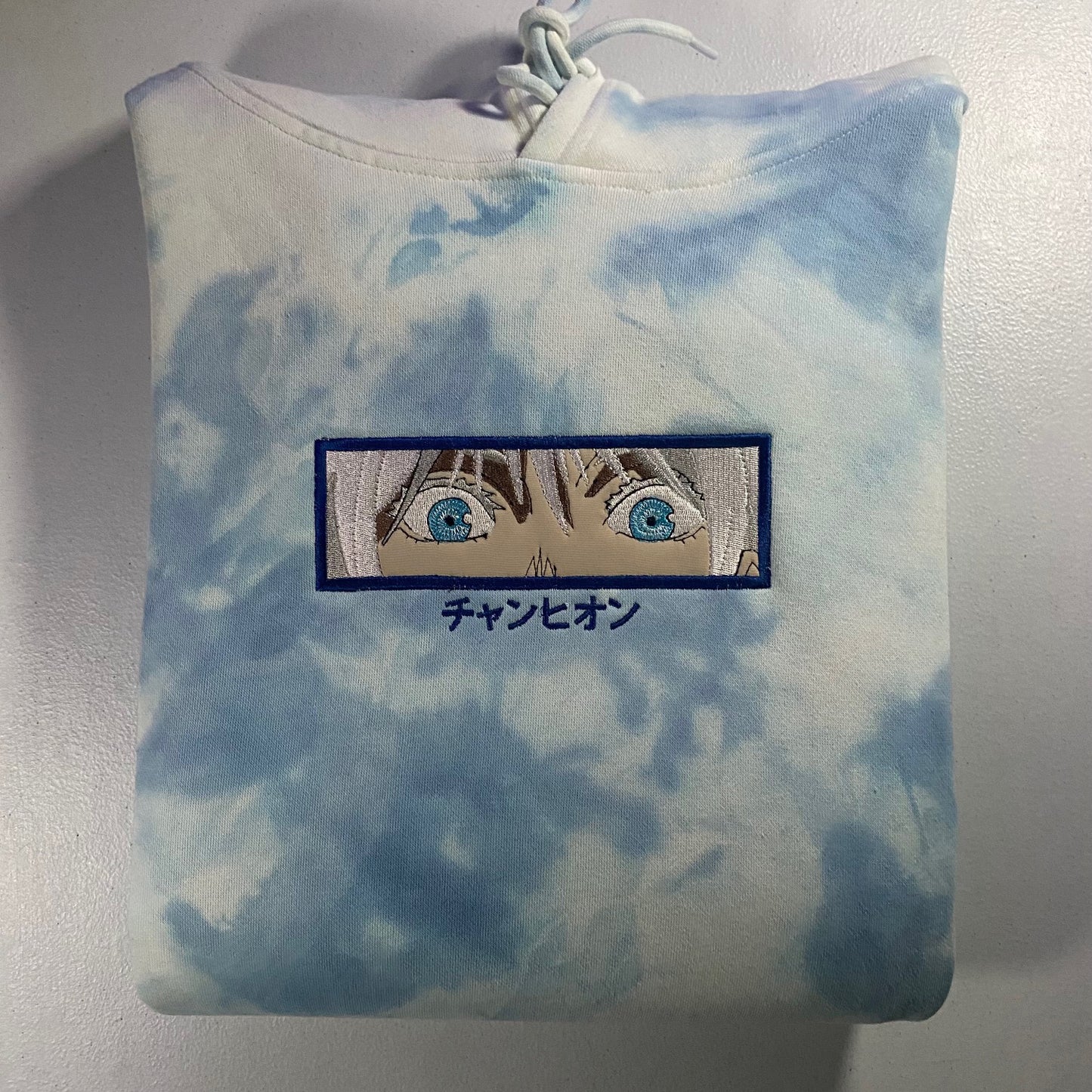 LIMITED JJK Gojo Wizard's Gaze EMBROIDERED HOODIE
