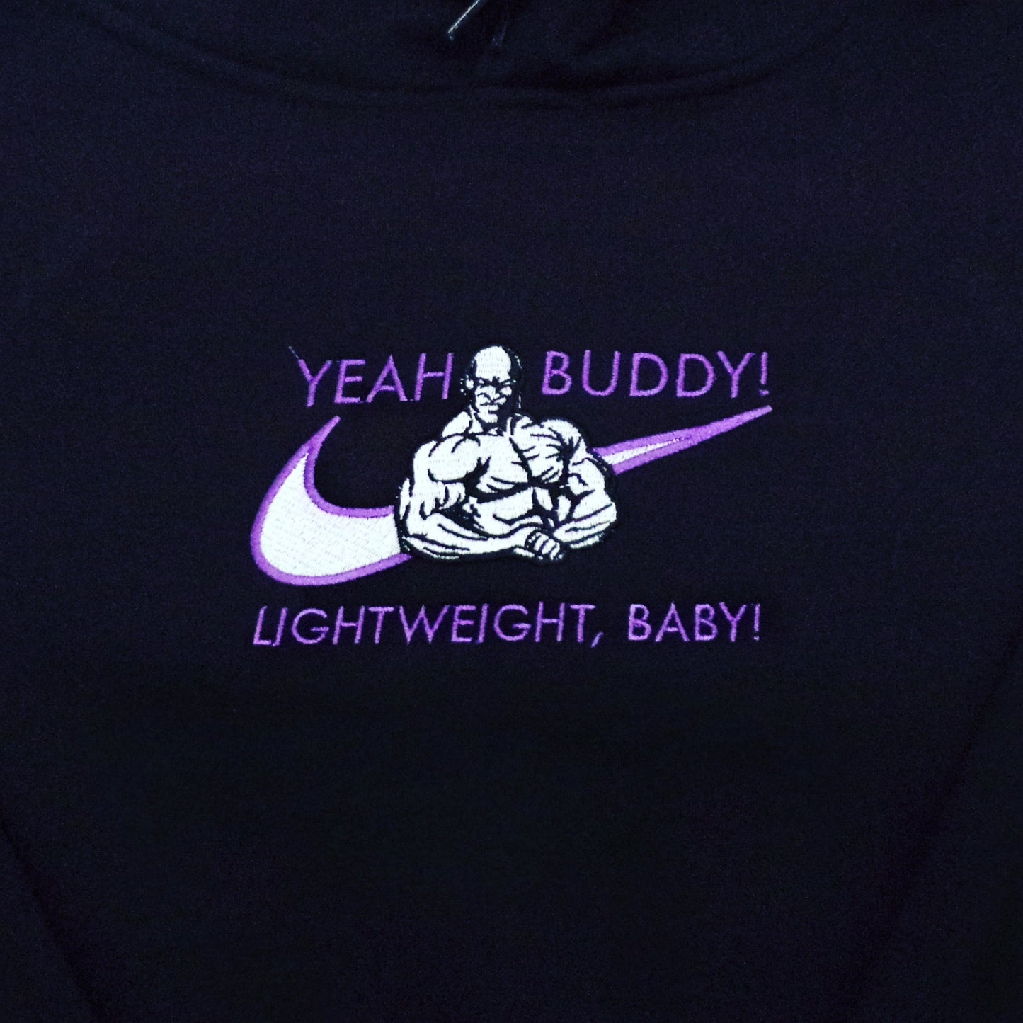 LIMITED YEAH BUDDY! LIGHT WEIGHT BABY RONNIE COLEMAN EMBROIDERED HOODIE