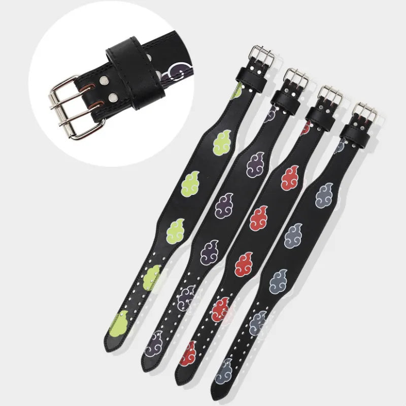 LIMITED Neon Green Clouds Fitness/Gym Belt